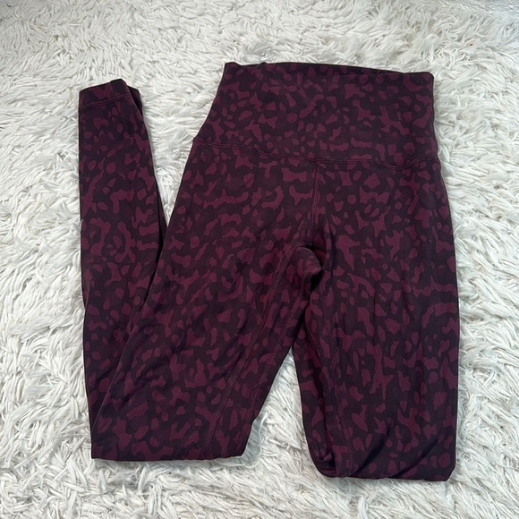Lululemon Align Pant 28" Formation Camo Dark Adobe Multi - Picture 1 of 5